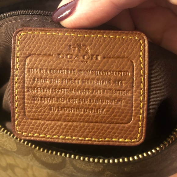 Coach PVC signature convertible crossbody shoulder - Picture 4 of 6